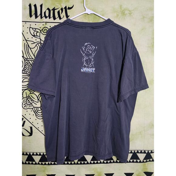 Copied - Rare 1998 Vintage Janet Jackson Velvet Rope Band Tour Tee Size Large - Picture 3 of 8